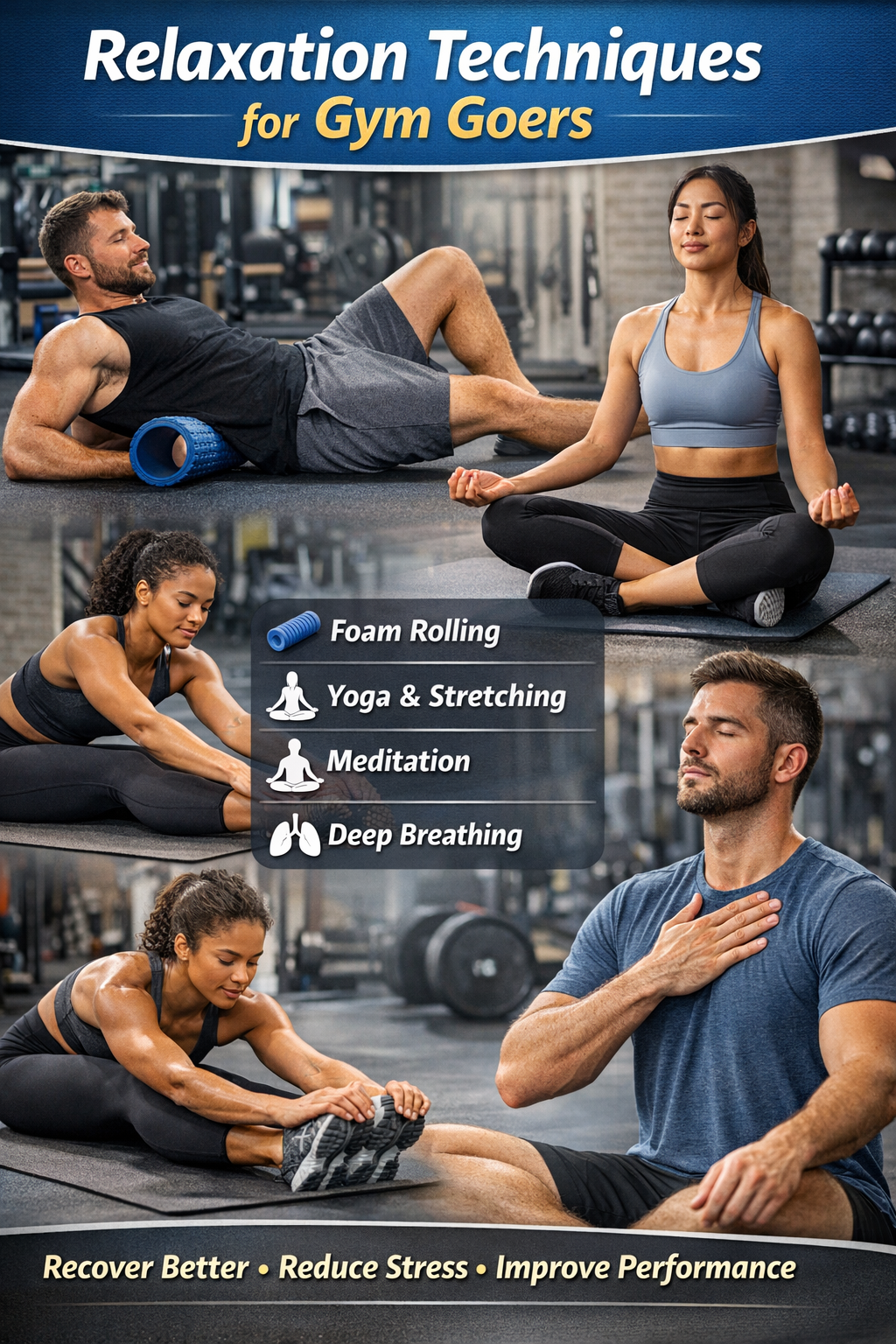 rellaxation techniques for gym goers