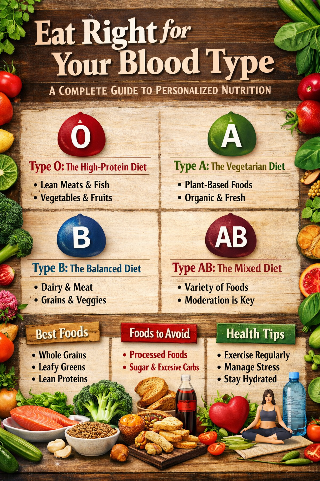 eating right for your blood type