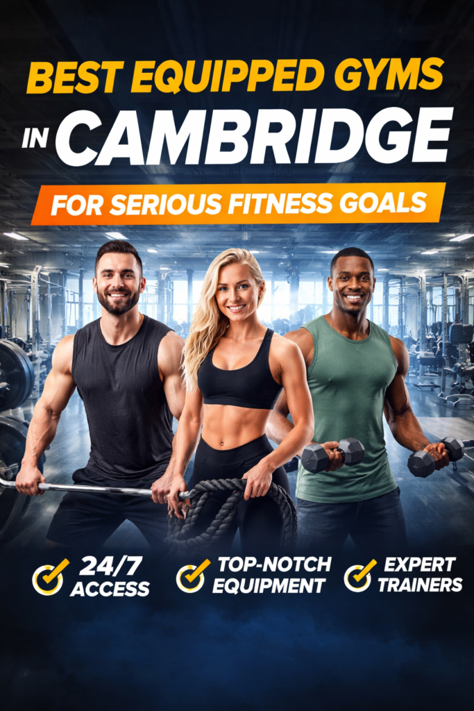 est equipped gym cambridge serious fitness goals open​