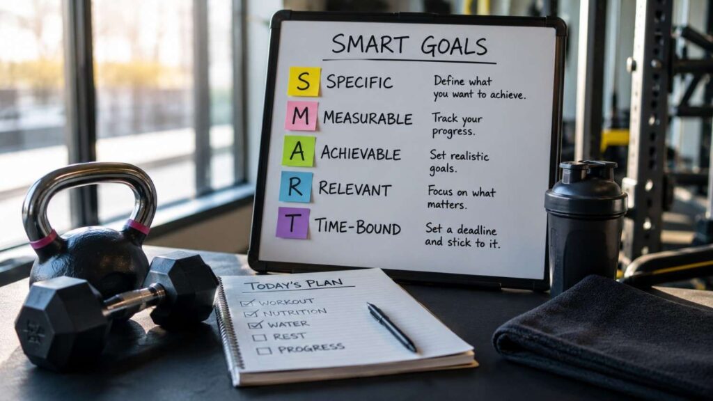 Fitness planning with SMART goals